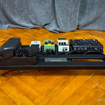 Custom pedalboard w/ IK Multimedia TONEX Pedal + Plumes EarthQuaker Signal Shredder + Boss NS-2 + Crybaby Original Wah + Accessories image 9