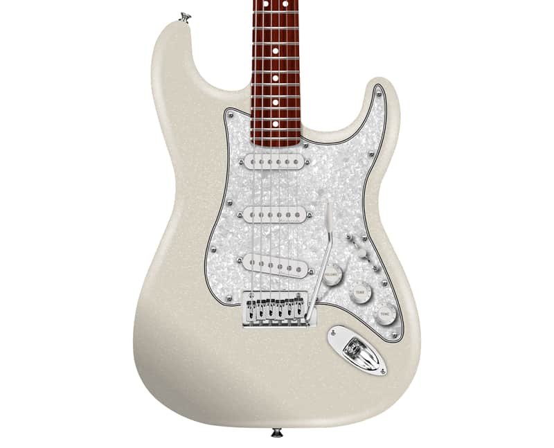 Used Fender Player II Modified Stratocaster - Olympic Pearl w/Rosewood FB image 1