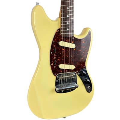 Fender Japan 69 Reissue Mustang 1984-1987 - Vintage White image 2