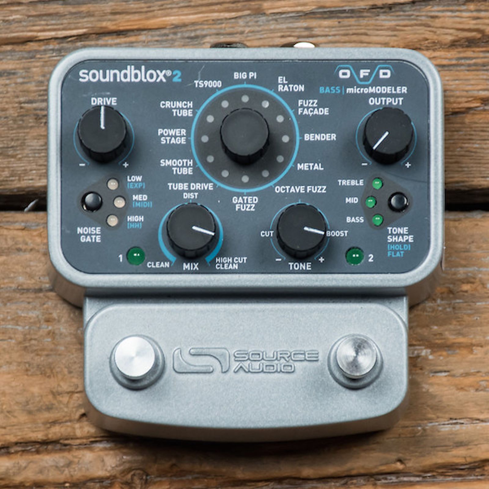 Source Audio Soundblox 2 OFD Bass microModeler | Reverb