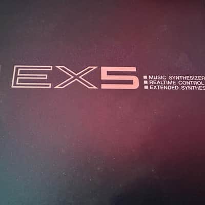 Yamaha EX5 - 76Key - Synthesizer/Workstation/MIDI controller 1990’s - Blue image 3