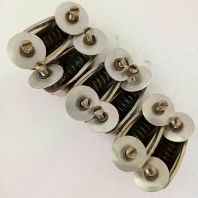 Slingerland 1+ Floor/Tom/Snare Drum Lugs Vintage 50s Small Sound King Nickel VG image 4