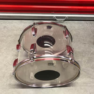 Ludwig Vistalite 14”x10” Tom Drum Clear 1970’s image 3