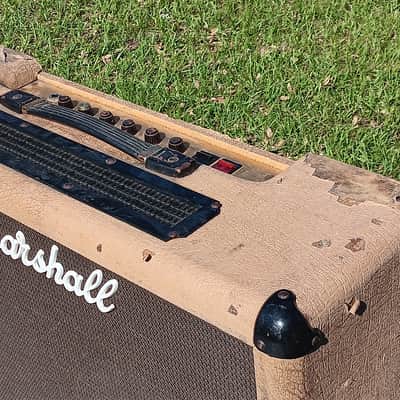 ***FREE SHIPPING *** Marshall jmp MK2 1977 fawn 50w master lead 2x12 amp image 6