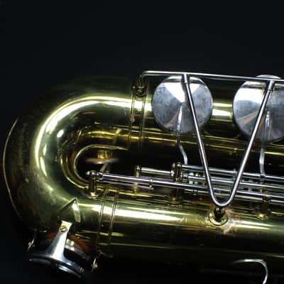King Model 615 Tenor Saxophone in it's Original Case with Extras Complete & Nice 7 S image 11
