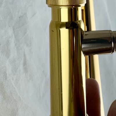 Yamaha YSL-448G Intermediate Bb/F Trombone 2010s - Lacquered Brass image 12