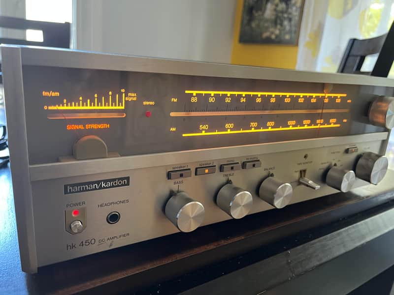 Harman Kardon HK450 1978 - Aluminium brossé