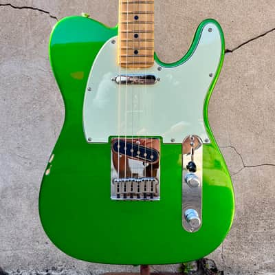 Fender Player Plus Telecaster with Maple Fretboard - Cosmic Jade image 3