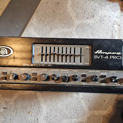 Ampeg SVT-4 PRO 1600-Watt Bass Amp Head 2007 - Present - Black image 3