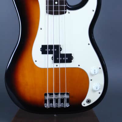 1993 Fender Standard Precision Bass Sunburst image 3