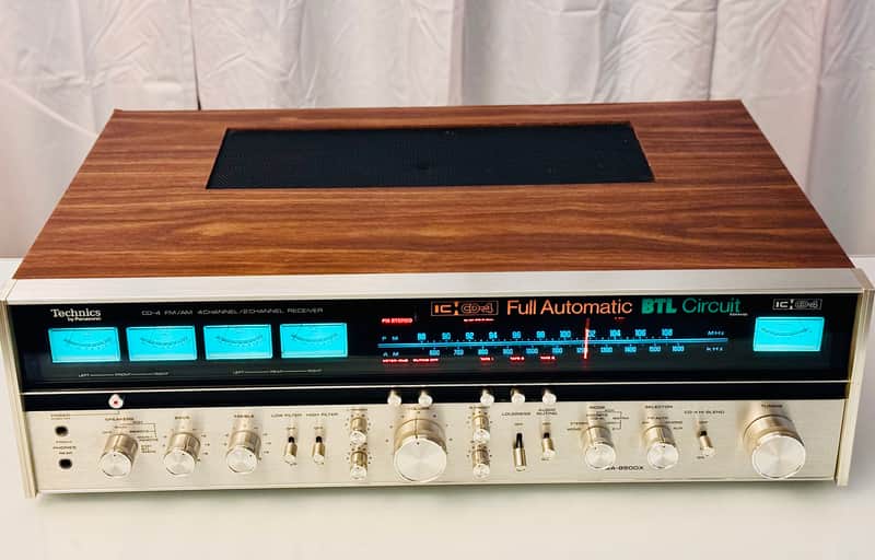 Vintage Technics 🔥 SA-8500x CD-4 AM/FM 4-Channel Receiver - | Reverb