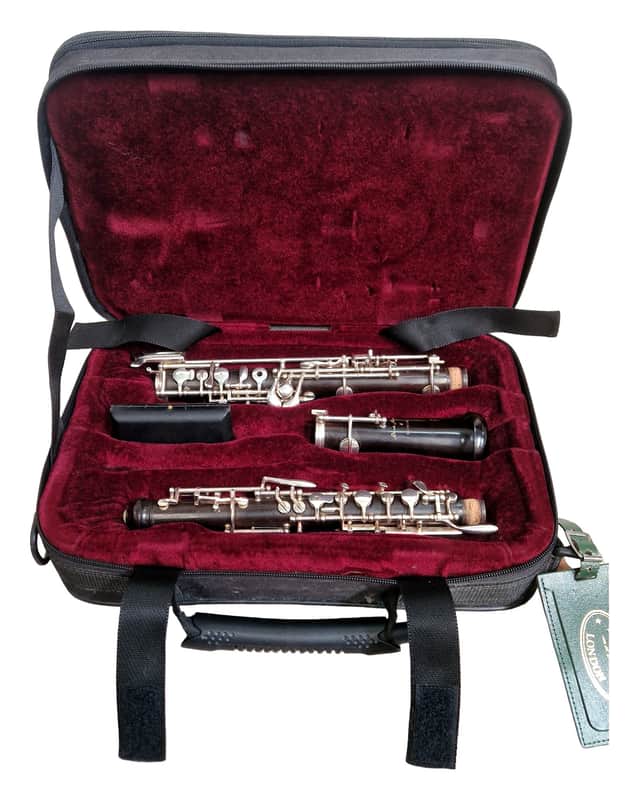 Bulgheroni Sound Alchemy Intermediate Oboe Grenadilla, Silver-Plated Keys, Ring Key - Clarinets & Flutes - Excellent w/ Hard Case image 1