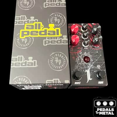 All-Pedal Devil's Triad Essentials Jeff Loomis Signature Overdrive 2024 - Present - Black / Red Graphic - X18748 image 1