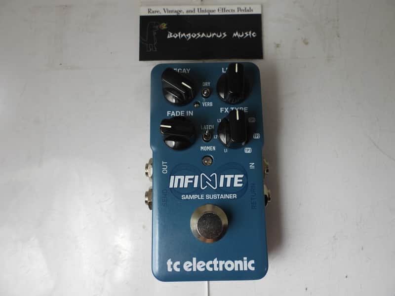 TC Electronics Infinite Sample Sustainer Effects Pedal Full Size Free USA Ship image 1