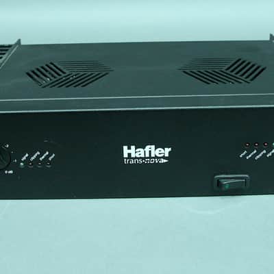Hafler P1500 Transnova Stereo Power Amplifier NA Black | Reverb