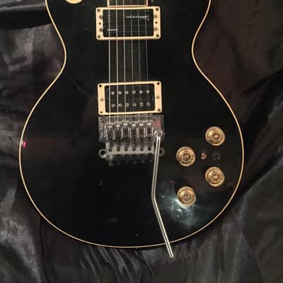 Neal Schon (formerly owned) Gibson Black Les Paul Deluxe with Floyd Rose image 25