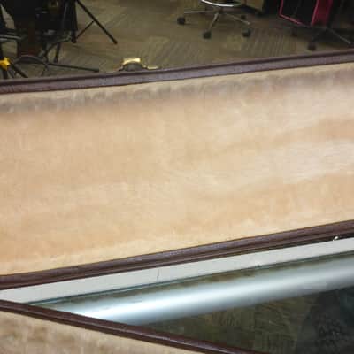 Acoustic Guitar Case 43x16x12 1/2 ( 4 " Depth ) Brown Exterior / Tan Interior image 7