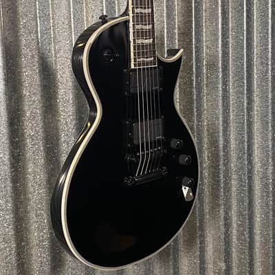ESP LTD EC-1000S Gloss Black Fluence Guitar & Case #0581 Used image 5
