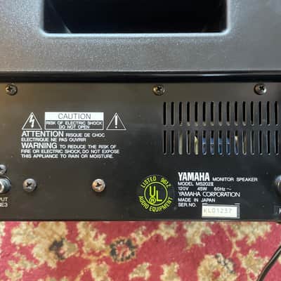 Yamaha MS202 II studio monitors image 2
