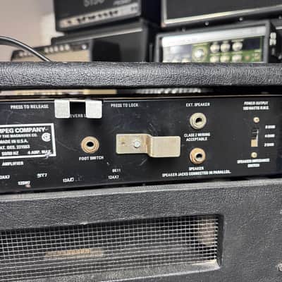 1977 Ampeg V-4 100 Watt Tube Amp Guitar and Bass image 7