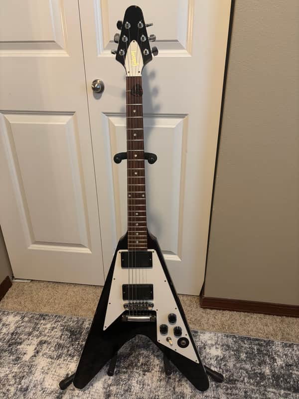 Gibson Custom Shop Kirk Hammett Signature Flying V (Aged) 2012 - Aged Ebony