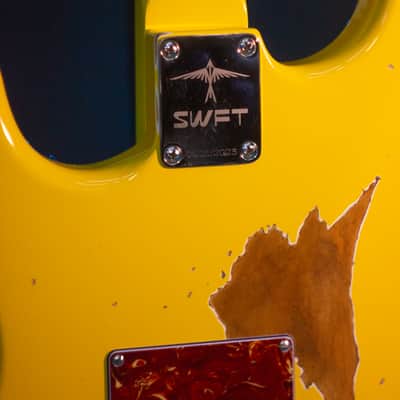 SWFT GTRS Swell 2023 Strat style Yellow relic image 4