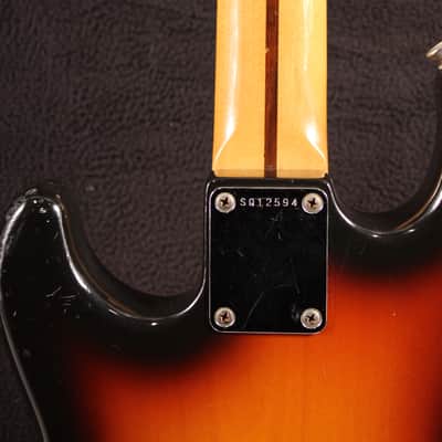 Squier Bullet c. 1983 - Sunburst image 11