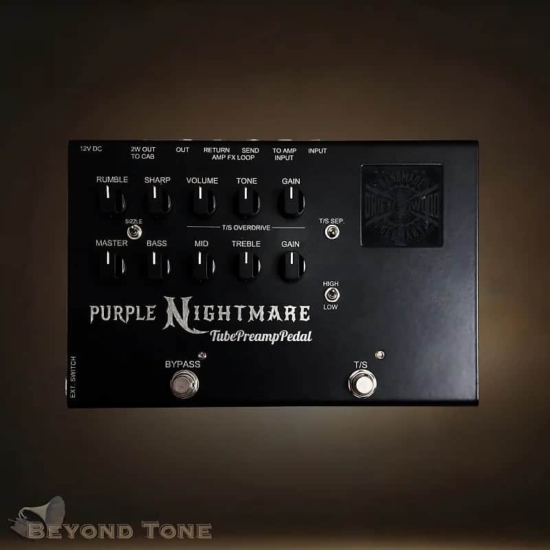 Driftwood Tube Preamp Pedal | Boutique German Tone Machine | Cab Sim, FX Loop, MIDI Ready image 1