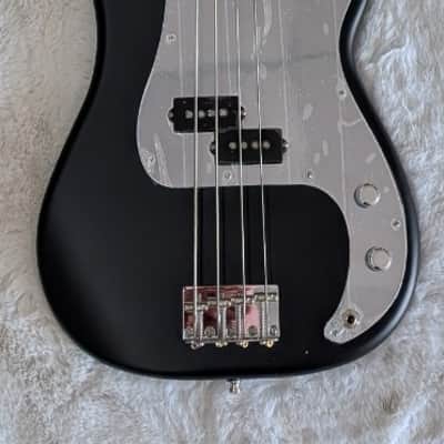 Mint Fender Limited Edition 50th Anniversary Steve Harris Precision Bass, Satin Black image 1