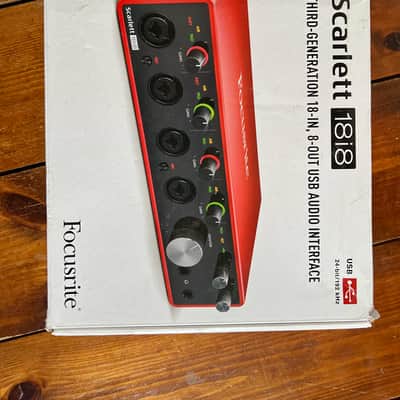 Focusrite Scarlett 18i8 3rd Gen USB Audio Interface 2019 - 2025 - Red / Black image 6