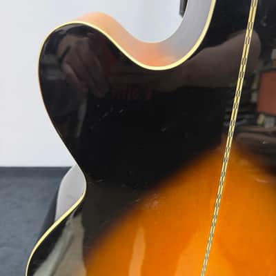 Used Epiphone EJ-200CE VS Super Jumbo Acoustic Electric Guitar Vintage Sunburst with Case 2011 image 24