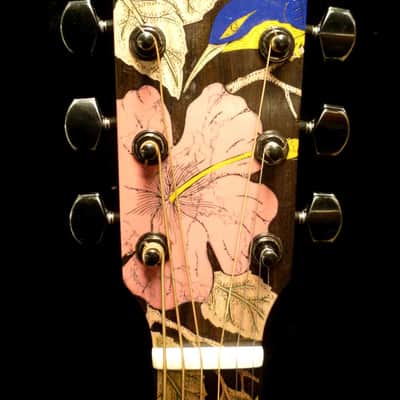 Blueberry Handmade Acoustic Guitar Grand Concert Cutaway Built to Order - 90 Day Delivery image 2