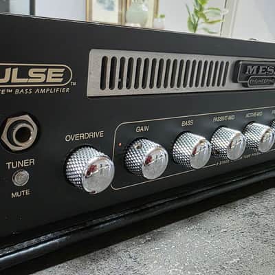 Mesa Boogie M-Pulse Big Block 750 Rack Mount Bass Amp Head from Pro London Recording Studio Mpulse Racked Simul-State Tube Valve Amplifier image 5