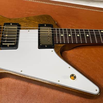 NEW! Gibson Custom 1958 Mahogany Explorer Reissue Electric Guitar - Antique Natural, VOS - Authorized Dealer - Only 7.4lbs - G07316 image 2