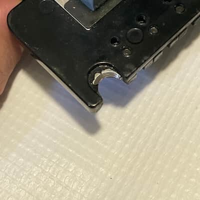 2000's Era Korean Used Licensed Floyd Rose Black Guitar Tremolo Bridge Vibrato image 8