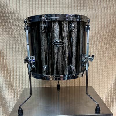 Tama Starclassic Walnut Birch 14” x 12” Floor Tom Black Clouds & Silver Lining image 10