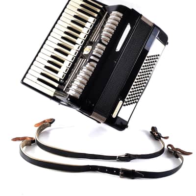 German Made Top Piano Accordion Weltmeister Elegance - 96 bass, 16 reg. + Original Hard Case & Straps - Youtube VIDEOS image 17