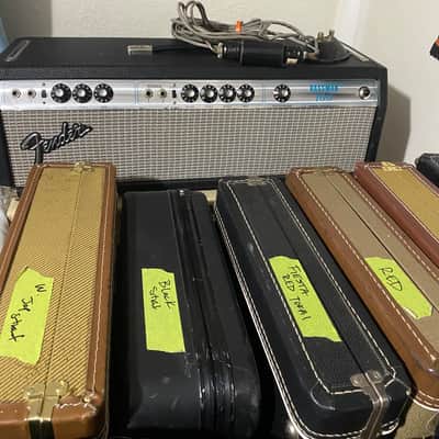 Fender Bassman 100 2-Channel 100-Watt Guitar Amp Head 1972 - 1976 - Silverface image 2