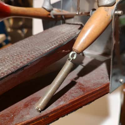 Vintage Cha Cha Drum Pedal Percussion Maracas Shakers image 5
