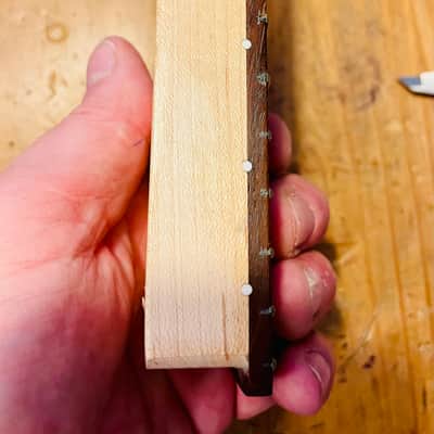 Kasino By Kustom 22 Fret Strat Style Neck Rosewood Slab Fingerboard 1980-90’s - Clear image 22