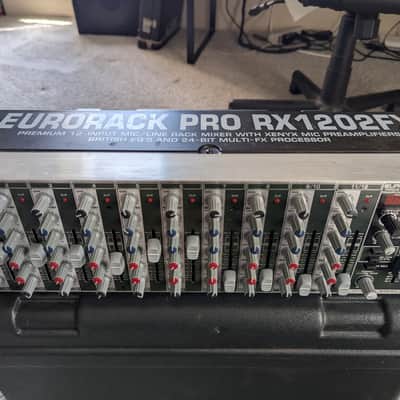 Behringer Eurorack Pro RX1202FX 12-Input Rack Mixer with Effects 2010s - Standard image 1