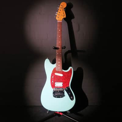Fender Mustang 1997 MG69 Sonic Blue Kurt Cobain Seymour Duncan Guitar image 1