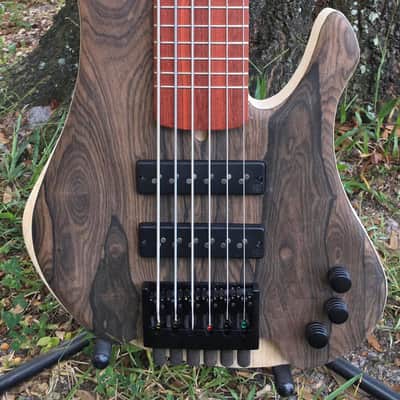 Tom Clement Phoenix Headless Bass, 6 strings 32” 2019 Natural image 2