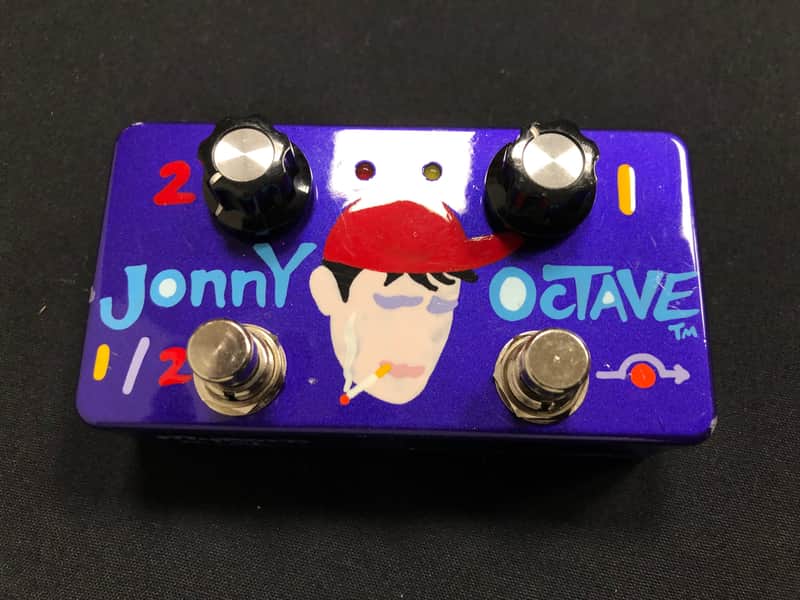Zvex Jonny Octave Hand Painted 2004 Owned by Ian D'Sa of Billy Talent image 1