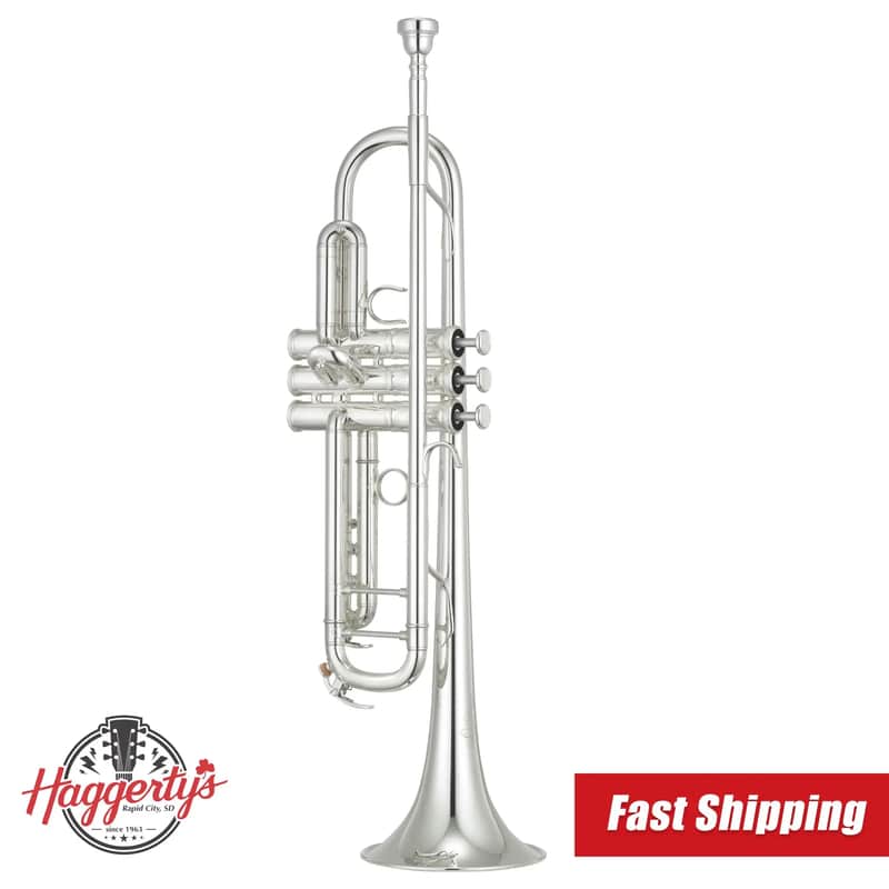 Yamaha YTR-8335IIGS Xeno Professional Bb Trumpet - Gold Brass Bell - Silver Plated image 1