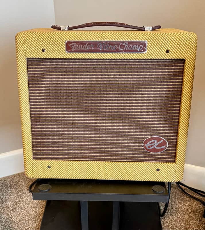 Fender EC Vibro-Champ Eric Clapton Signature 5-Watt 1x8" Guitar Combo 2012 - 2015 - Tweed image 1