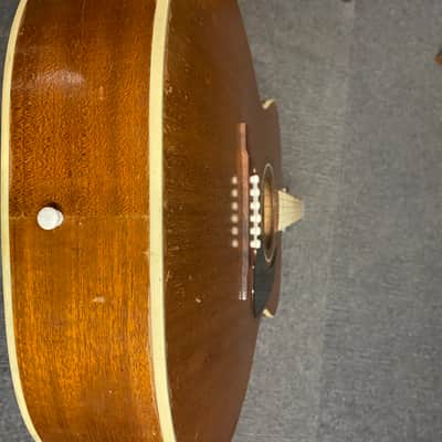 HARMONY VINTAGE GUITAR H+ NICE H6365 1970s - DARK image 5