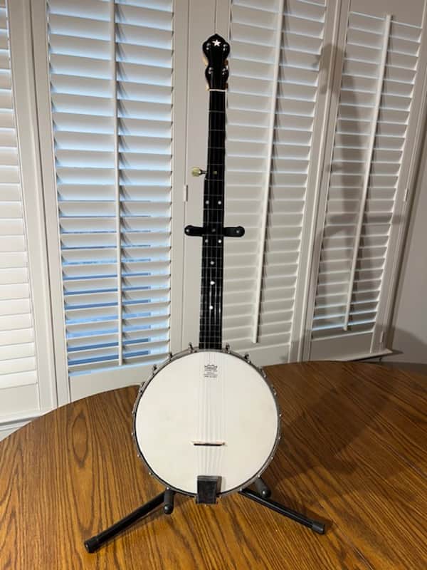 ca 1920 Concertone 5 String Banjo image 1