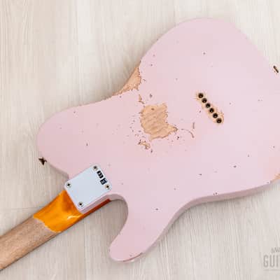Fender Custom Shop 1963 Telecaster Heavy Relic Dirty Shell Pink, Featherweight image 12