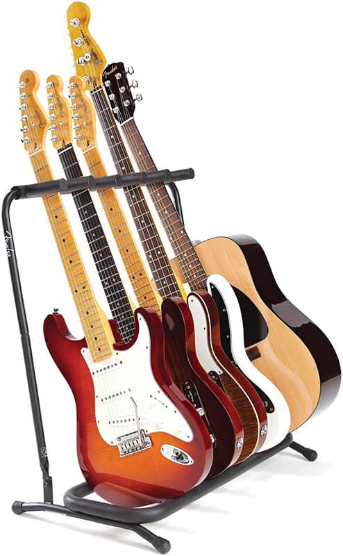 Fender Multi-Stand 5 Guitar and Bass Folding Stand image 1
